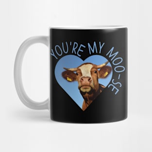 cow love puns Mug